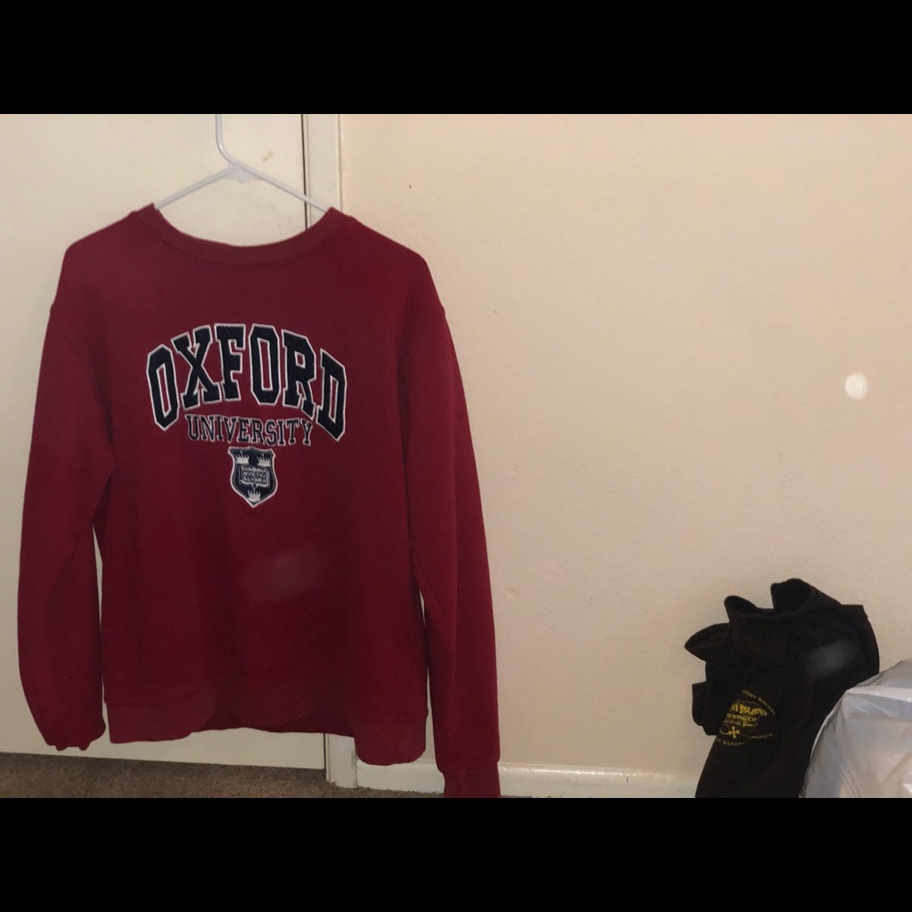 Oxford University sweatshirt! (no hood)